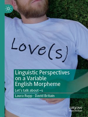 cover image of Linguistic Perspectives on a Variable English Morpheme